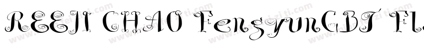 REEJI CHAO FengyunGBT Flash字体转换